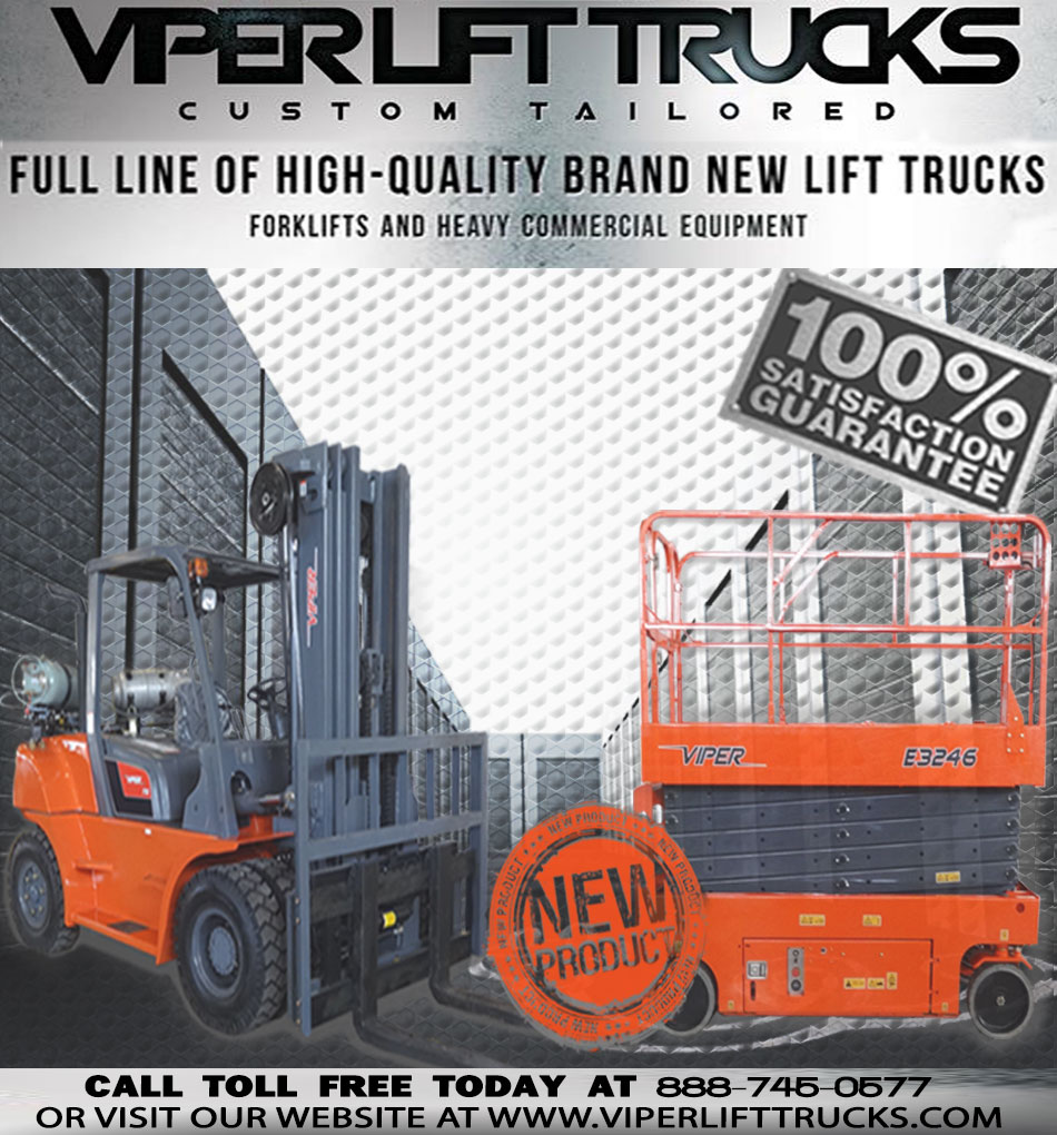 Viper Lift Trucks - custom heavy lift equipment